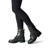 Tamaris Jutta Laced Strap Ankle Boot - Olive - 36