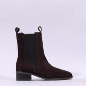 Tamaris Watson Pull On Chelsea Boot - Mocha Suede - 36 image