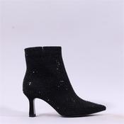 Tamaris Reyna Glam High Heel Ankle Boot - Black Sparkle - 36 image