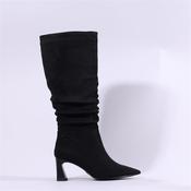 Tamaris Aquila Pointed Knee High Boot - Black - 40