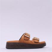 Tamaris Amelie Chunky Buckle Sandal - Cognac - 37 image