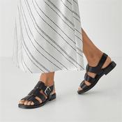 Tamaris Valki Flat Fisherman Slingback - Black - 36