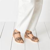 Tamaris Nirmala Slingback Wedge Sandal - Leopard Print - 36