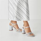 Tamaris Lemonia Strappy Block Heel - Light Blue Patent - 37