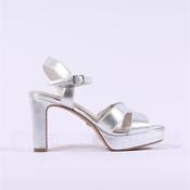 Tamaris Luzie Platform Strappy High Heel - Silver - 36