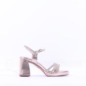 Tamaris Koreyoshi Platform Block Sandal - Rose Gold Sparkle - 36 image