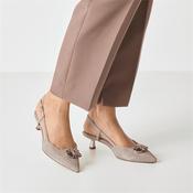 Tamaris Marilu Low Heel Slingback - Pearl Sparkle - 36 image