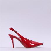 Tamaris Gabbe Pointed Slingback Heel - Red Patent - 36
