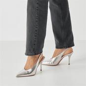 Tamaris Gabbe Pointed Slingback Heel - Platinum - 36