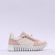 Ecco Women Gruuv Side Zip Lace Trainer - Rose Dust - 37 image
