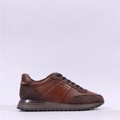 Marco Tozzi Men Fulham Laced Trainer - Brown Combi Leather - 41 image