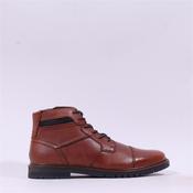 Marco Tozzi Men Motaro Toecap Lace Boot - Cognac Leather - 41 image