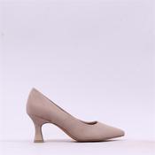 Marco Tozzi Nosca Pointed Toe Mid Heel - Tan - 36 image