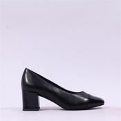 Marco Tozzi Bitto Toe Cap Block Heel - Black Combi - 36 image