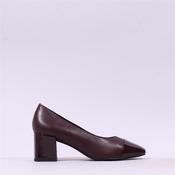 Marco Tozzi Bitto Toe Cap Block Heel - Bordeaux Combi - 36 image