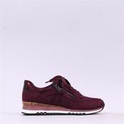 Marco Tozzi Bonallo Sidezip Lace Trainer - Mulberry Combi - 36 image