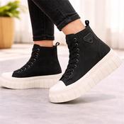 Marco Tozzi Venera Platform Lace Hi Top - Black - 36