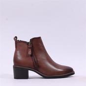 Marco Tozzi Caprioli Twin Zip Ankle Boot - Cognac - 36 image