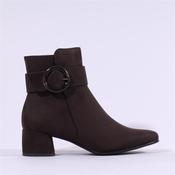 Marco Tozzi Kowa Ring Buckle Ankle Boot - Mocca - 36 image