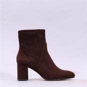Marco Tozzi Lode Side Zip Ankle Boot - Chocolate - 36 image