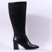 Marco Tozzi Lidor Block Heel Long Boot - Black - 36 image