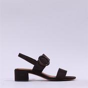 Marco Tozzi Hecho Block Heel Sandal - Mocca - 36