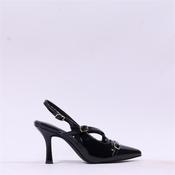 Marco Tozzi Soller Strap Slingback Heel - Black - 36 image