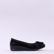 Gabor Forrest Ring Detail Low Wedge Pump - Black Patent - 4 image