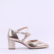 Gabor Gisele Block Heel Strappy Heel - Gold - 4.5