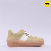 Gabor Steam Platform Gumsole Trainer - Soft Yellow - 4