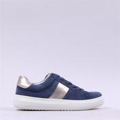 Gabor Jade Laced Trainer - Navy Gold - 4 image