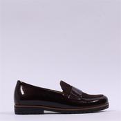 Gabor Elder Slip On Classic Loafer - Mocha Patent - 4 image
