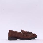 Gabor Hamble Tassel Penny Loafer - Mocha Suede - 4 image