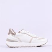Gabor Surf Teddy Trim Trainer - White Beige - 4.5