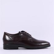 Ecco Men Metropole Milan Laced Shoe - Brown Leather - 41