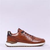 Ecco Men Astir Neo Low Cut Trainer - Brown Leather - 41