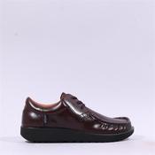 Ecco Men Joke Moc Toe Shoe - Brown Leather - 41 image