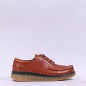 Ecco Men Walker 3.0 Laced Moc Toe - Cognac Leather - 41 image