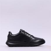 Ecco Men City Stride Laced Shoe - Black Leather - 41