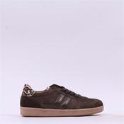 Gabor West Gumsole Laced Trainer - Mocha Leopard - 4 image