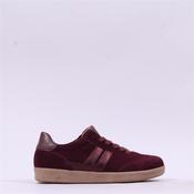 Gabor West Gumsole Laced Trainer - Mulberry Suede - 4 image