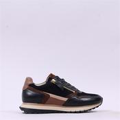 Gabor Hollywell Side Zip Lace Trainer - Black Tan - 4 image