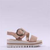Gabor Amarillo Ring Platform Sandal - Sand Suede - 3 image