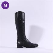 Gabor Brook Knee High Boot Medium Calf - Black Leather - 3