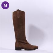 Gabor Brook Knee High Boot Medium Calf - Brown Suede - 4.5