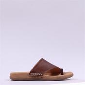 Gabor Lanzarote Toe Post Mule Sandal - Peanut - 36