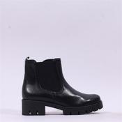 Gabor Bodo Chunky Sole Gusset Boot - Black Leather - 4 image