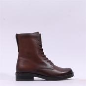 Gabor Hay Classic Laced Ankle Boot - Cognac Leather - 4 image