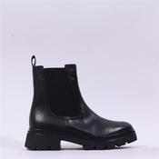 Gabor Marissa Chunky Sole Gusset Boot - Black Leather - 4 image