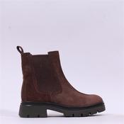 Gabor Marissa Chunky Sole Gusset Boot - Brown Suede - 4 image